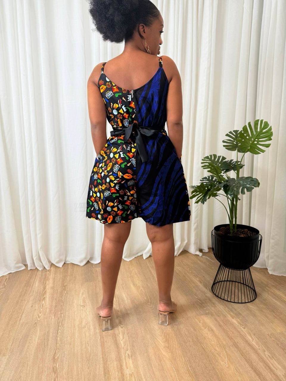 Ankara Pop Icons Play Romper