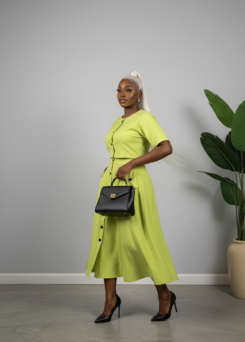 The “Lime Luxe” Two-Piece Set