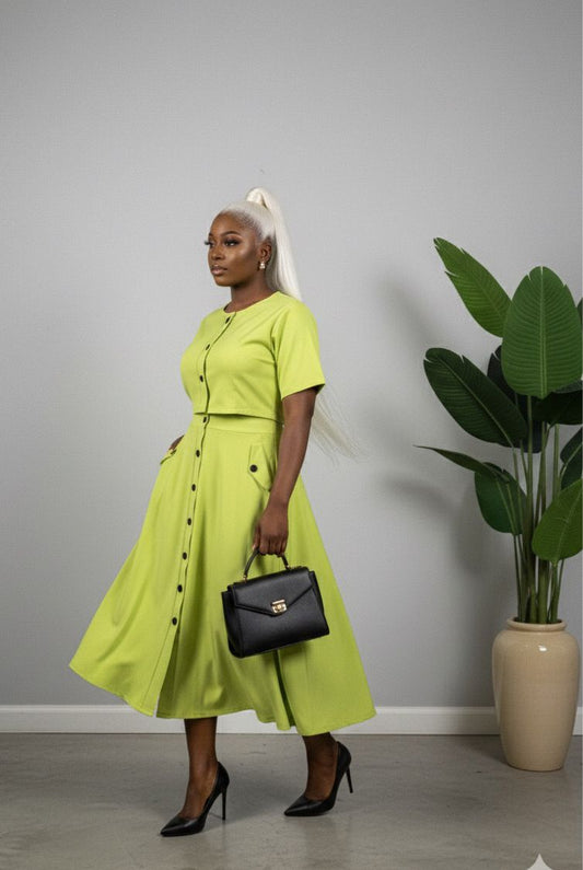 The “Lime Luxe” Two-Piece Set