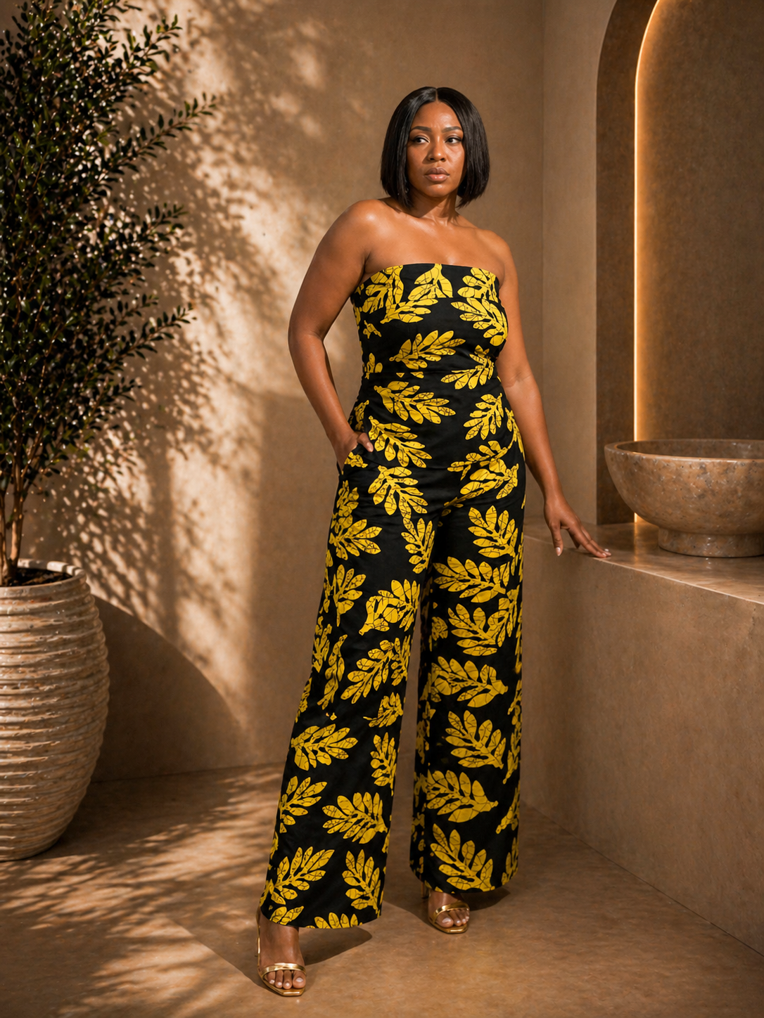 The Zaria Tube Set (Long) – Golden Leaf